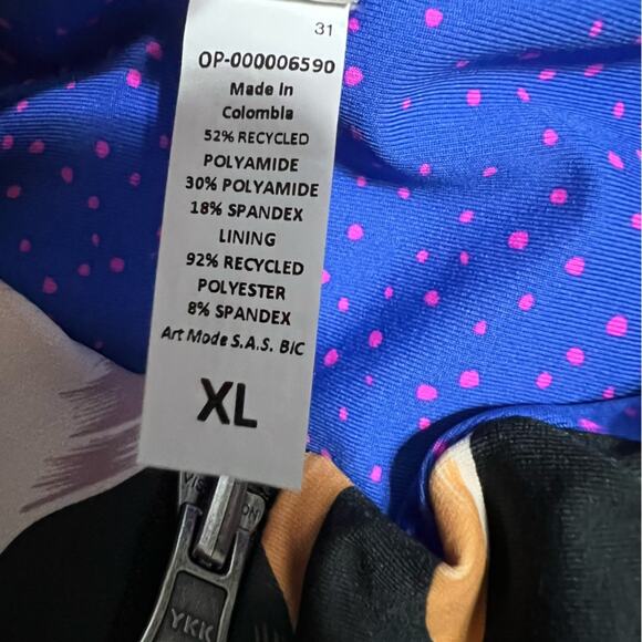 Maaji Floral Print Surf One Piece Long Sleeve Swimsuit - Picture 7 of 8